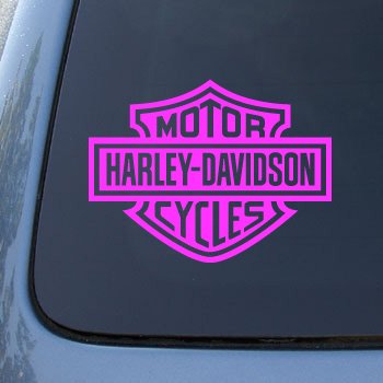 HARLEY DAVIDSON - Vinyl Decal Sticker #A1451 | Vinyl Color: Pink