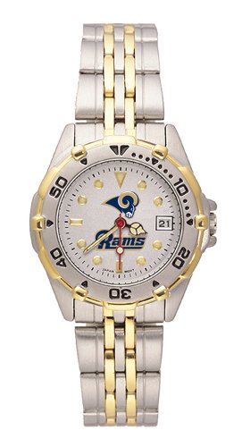 St. Louis Rams Women's All Star Watch Stainless Steel Bracelet