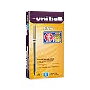 uni-ball Deluxe Micro Point Roller Ball Pens, Blue (60027)