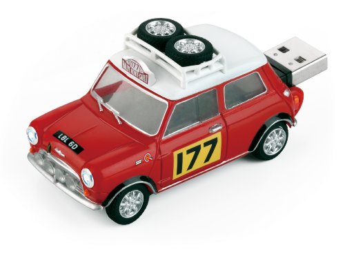 4GB USB Mini Cooper Rally Edition