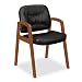 Basyx VL803HST11 Guest Chair,w/ Wood Arms,24-1/2 in.x28-1/4 in.x35-1/4 in.,BCY