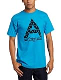 ambiguous Men's Basic Series Tagless Triangle Tee