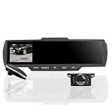 Bluetooth Rearview Mirror Monitor + Camera and Sensors