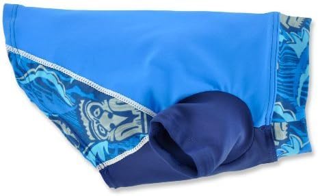 PlayaPup Sun Protective/Lightweight Dog Shirts, Tiki Cobalt, X-Large by Plangea Inc