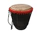 African Bongo Drum - 10"F x 11"H Power Sound Made In Ghana