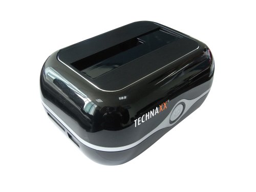 Technaxx Speedystore Festplatten Station f?r SATA 8,9 cm (3.5 Zoll) USB 3.0 schwarz Preisvergleich