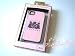 Pink Juicy Couture Hard Case Cover for iPhone 4