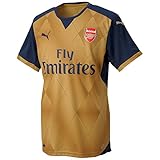(プーマ)PUMA ARSENAL ショｰトスリｰブオルタネットレプリカシャツ 747568 08 ブラック アイリス/ウﾞィクトリｰゴｰルド M