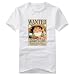 Japanese Anime costumes cosplay costumes One Piece --Tshirt for Luffy,Size L