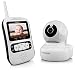 Foscam Babycare BC901 Pan/Tilt Video Baby Monitor - Night Vision, 2.4" LCD, Auto-Scan Function, VOX Video Toggle, Rechargeable Battery, 2.4 Ghz Wireless (White/Black) RS.9276.00