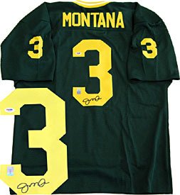 Joe Montana Autographed / Signed Notre Dame Home Jersey (PSA/DNA)