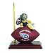 NFL Tennessee Titans Football Clock & Pen Office Desk Set