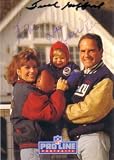 Frank & Kathie Lee Gifford autographed 1992 Pro Line card