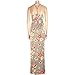 FULL TILT Braid Strap Racerback Floral Dress