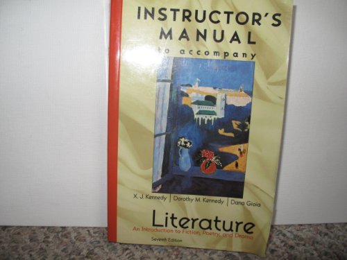 Literature: An Introduction to Fiction, Poetry and Drama
