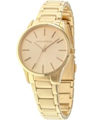 Hurlingham Berkeley H-90181-D - Womens Watch with Stainless Steel Case and Gold Dial