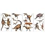 Dinosaurs Wall Stickers Set (York)