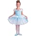 CHILD Disneys Cinderella Ballerina Costume - Official Disney Trademark Cinderella (Slippers and tights not included)