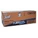 Kimberly-Clark Scott 13607 2-Ply Standard Roll Bathroom Tissue, 4-3/32" Length x 4" Width, White (20 Rolls of 550)