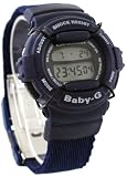 Casio #BG143B-2V Women's Vintage Blue Chronograph Baby G Watch B003C7HTI4