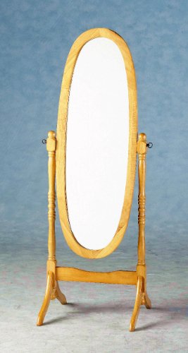 Powell Nostalgic Oak Cheval Mirror
