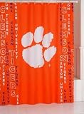 NCAA Clemson Tigers Shower Curtain