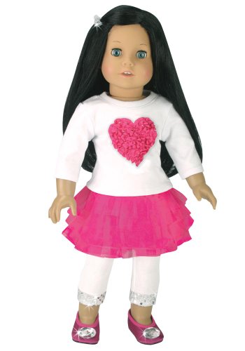 18 Inch Doll Outfit, 3 Pc. Set, Fits 18