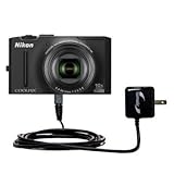 Rapid Wall Home AC Charger for the Nikon Coolpix S8100 - uses Gomadic TipEx ....