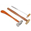 3 Ball Pein Nylon Brass Chasing Hammers Machinist Tools