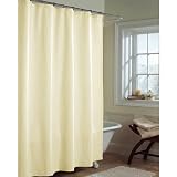 BEIGE Fabric Shower Curtain Liner