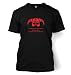 Something Geeky PP - Arrow In The Knee T-shirt - Inspired By Skyrim (Red Detail) X-Large Black