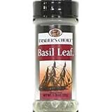 Traders Choice Basil Leaf, 5.5-Ounce Plastic Containers (Pack of 6)