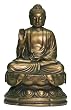 Chinese Buddha, teaching pose, 4.5"H