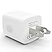 5 PC Rapid USB AC Universal Power Home Wall Travel Charger Adapter [ MIKASA TECH ] Compatible iPhone 6 6s PLUS 4 4S 5 5s 5c Samsung HTC [White]