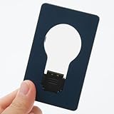 【正規品】doulex 電球型ポケットライト　財布にも収納！　カラー：ダークブルー（doulex限定色）