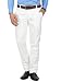 Routeen Off White Slim Fit Formal Pants for Men RS.543.00