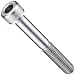 304 Stainless Steel Socket Cap Screw, Internal Hex Drive, Meets DIN 912, 8mm Length, Fully Threaded, M3-0.5 Metric Coarse Threads (Pack of 100)