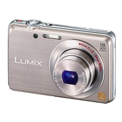 Panasonic Lumix DMC-FS45EG-N Digitalkamera (16 Megapixel, 5-fach opt. Zoom, 7 cm (2,9 Zoll) Display, 24mm Weitwinkel, HD-Video, bildstabilisiert) champagner