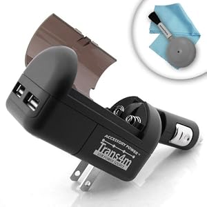 3 in 1 Multi Charger and Power Source for HTC Hero Aria Touch Pure Diamond Fusion Fuze and... by 