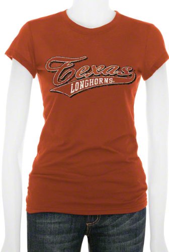 Texas Longhorns Women's Tail Sweep Cube T-Shirt