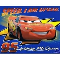 Ligtning Strikes McQueen fleece blanket