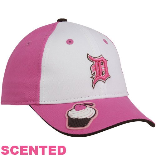 New Era Detroit Tigers Preschool Girls Pink-White Scented Cupcake Hat