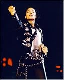 Michael Jackson - fist by Unknown. CANVAS ROLLED. 4.97 inches width by 9.22 inches height. Highest Quality Art Poster Print
