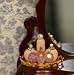 Miniature Gold Perfume Vanity Tray Filled