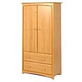 Beatrice Armoire In Natural Finish By Storkcraft Baby Furniture