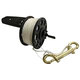 Scuba Diving Compact Finger Spool with Plastic Handle 100ft - White Line