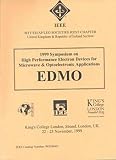 1999 Symposium on High Performance Electron Devices for Microwave and Optoelectronic Applications: Edmo