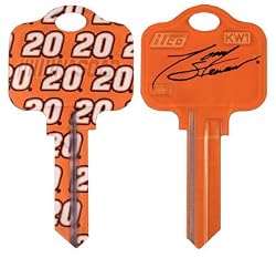 Tony Stewart Kwikset KW1 House Key NASCAR Keys