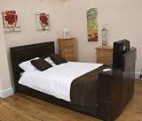 REMOTE CONTROL REAL LEATHER LCD TV SUPER KINGSIZE BED