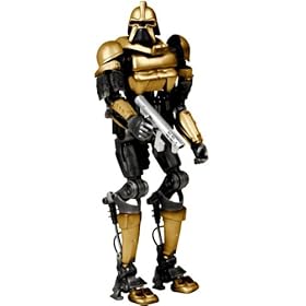  Battlestar Galactica Gold Pilot Cylon Figure